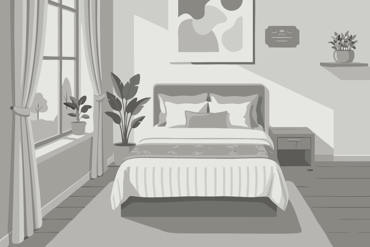 Bunk Bed in Small Mixed Dormitory Room